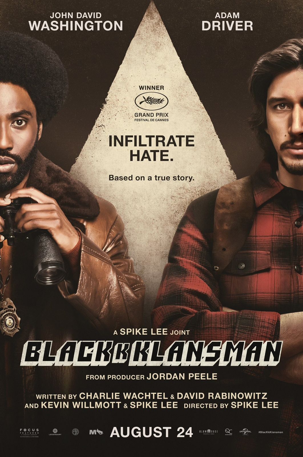 BlacKkKlansman - J'ai infiltré le Ku Klux Klan BlacKkKlansman - J'ai infiltré le Ku Klux Klan