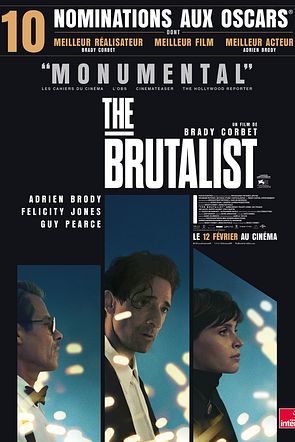 THE BRUTALIST (affiche disponible en PETITE TAILLE uniquement) 
