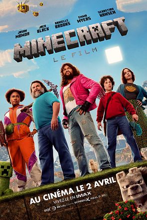 MINECRAFT, LE FILM (affiche disponible en GRANDE TAILLE uniquement)