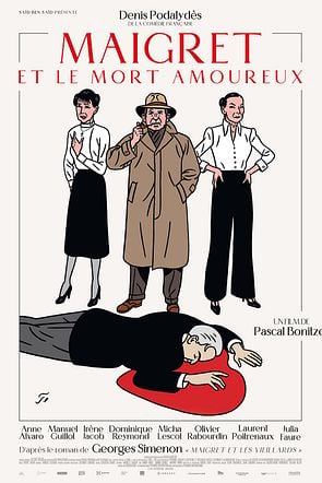 MAIGRET ET LE MORT AMOUREUX (affiche disponible en PETIT FORMAT uniquement)