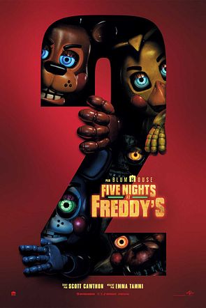 FIVE NIGHTS AT FREDDY'S (affiche disponible dans les deux tailles)