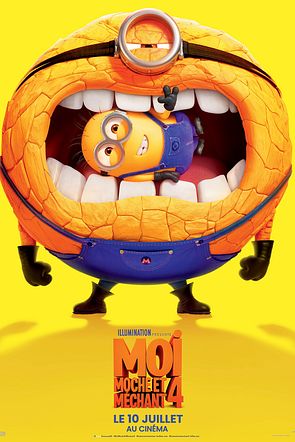 MOI, MOCHE ET MÉCHANT 4 (affiche disponible en GRANDE TAILLE uniquement)
