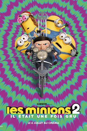 LES MINIONS 2 : IL ÉTAIT UNE FOIS GRU (affiche disponible en PETITE TAILLE uniquement)