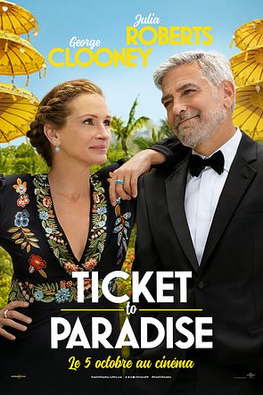 TICKET TO PARADISE (affiche disponible en PETITE TAILLE uniquement)