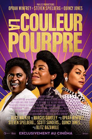 LA COULEUR POURPRE (affiche disponible en GRANDE TAILLE uniquement)