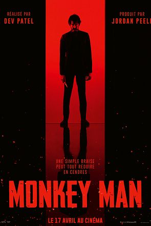 MONKEY MAN (affiche disponible en PETITE TAILLE uniquement)
