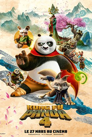 KUNG FU PANDA 4 (affiche disponible dans les deux tailles)
