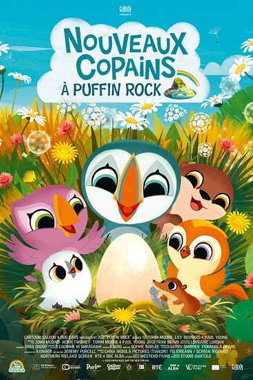 Nouveaux copains à Puffin Rock