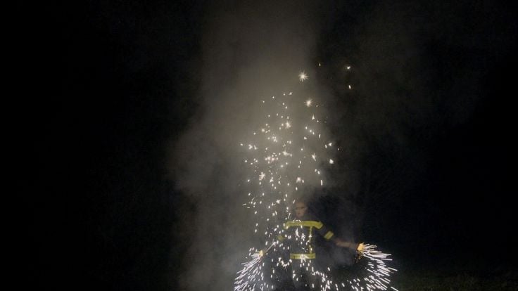 Un pays en flammes