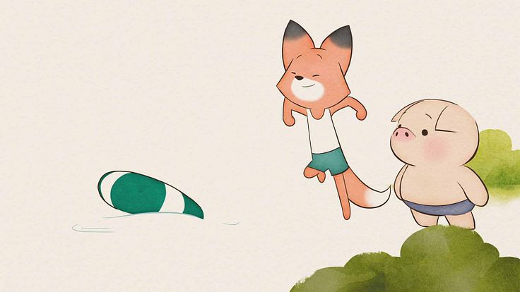 Le Cochon, le renard et le moulin