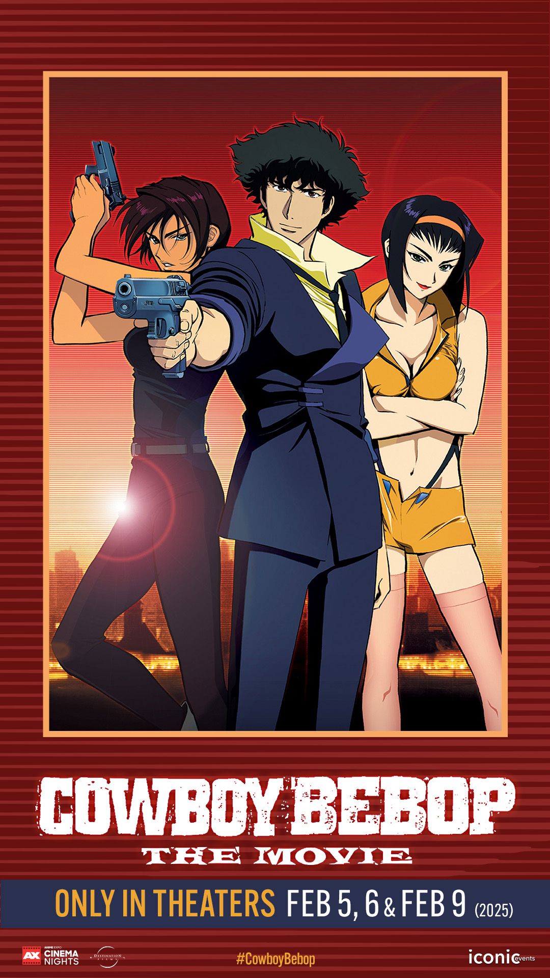 AXCN 2025 Cowboy Bebop The Movie Showtimes & Tickets Showcase