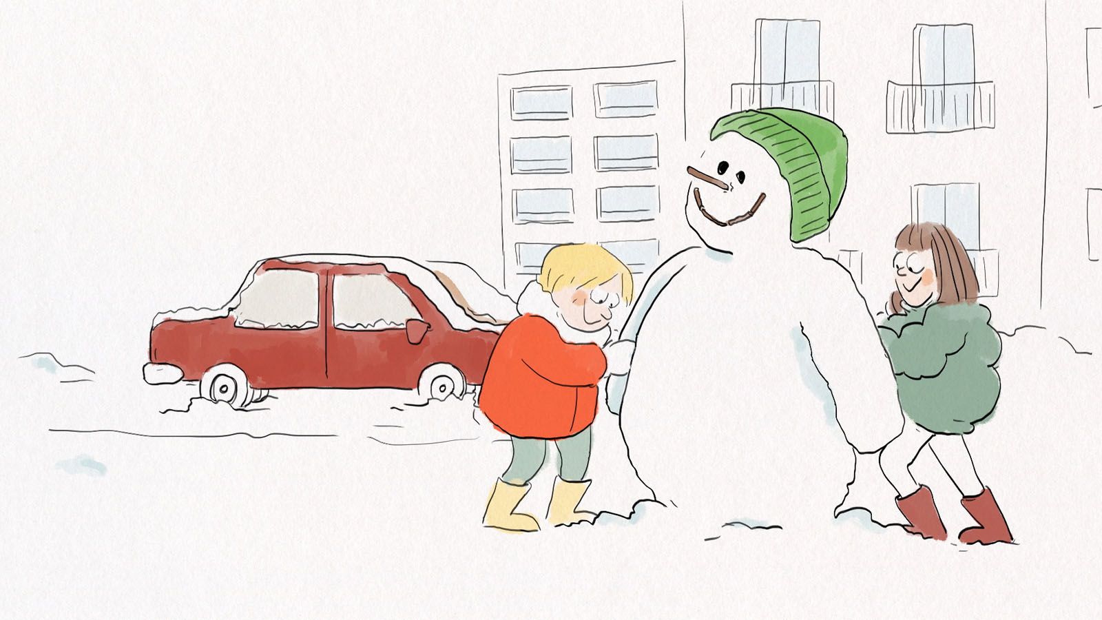 Ciné-atelier et goûter - PREMIÈRES NEIGES