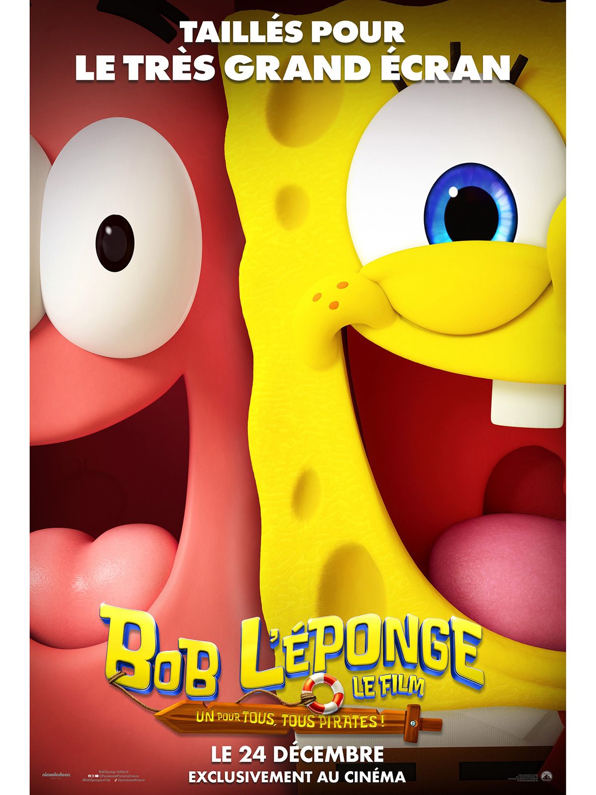 Avant-première "BOB L'EPONGE: UN POUR TOUS, TOURS PIRATE"