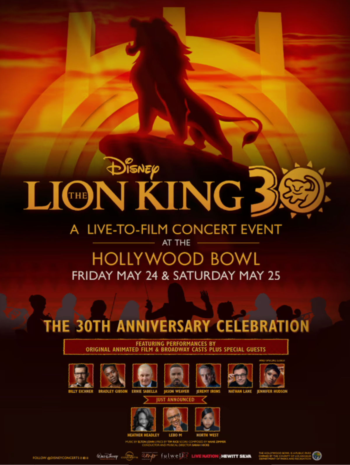 Disney’s The Lion King 30th Anniversary A LivetoFilm Concert Event Showtimes & Tickets