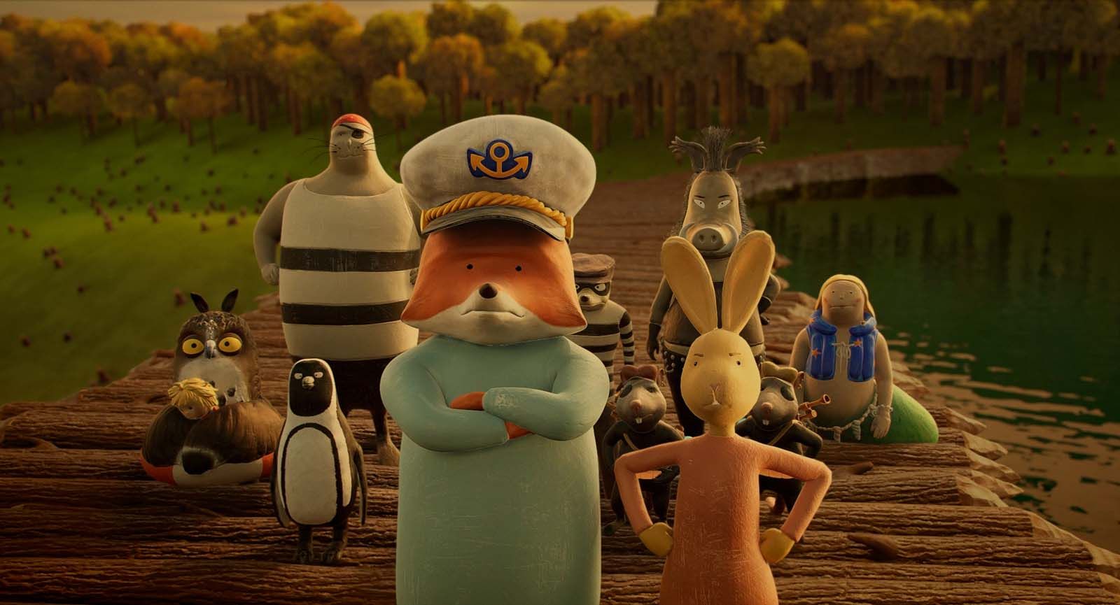 Ciné-atelier et goûter - RENARD ET LAPINE SAUVENT LA FORÊT