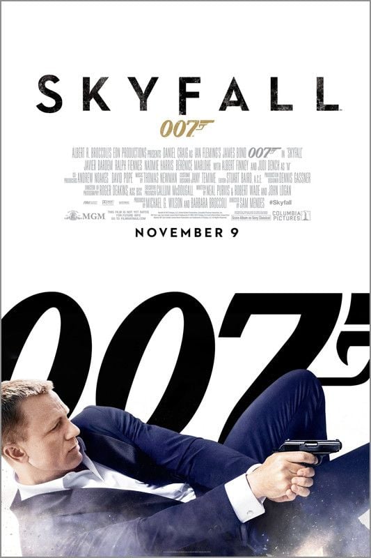 Skyfall poster