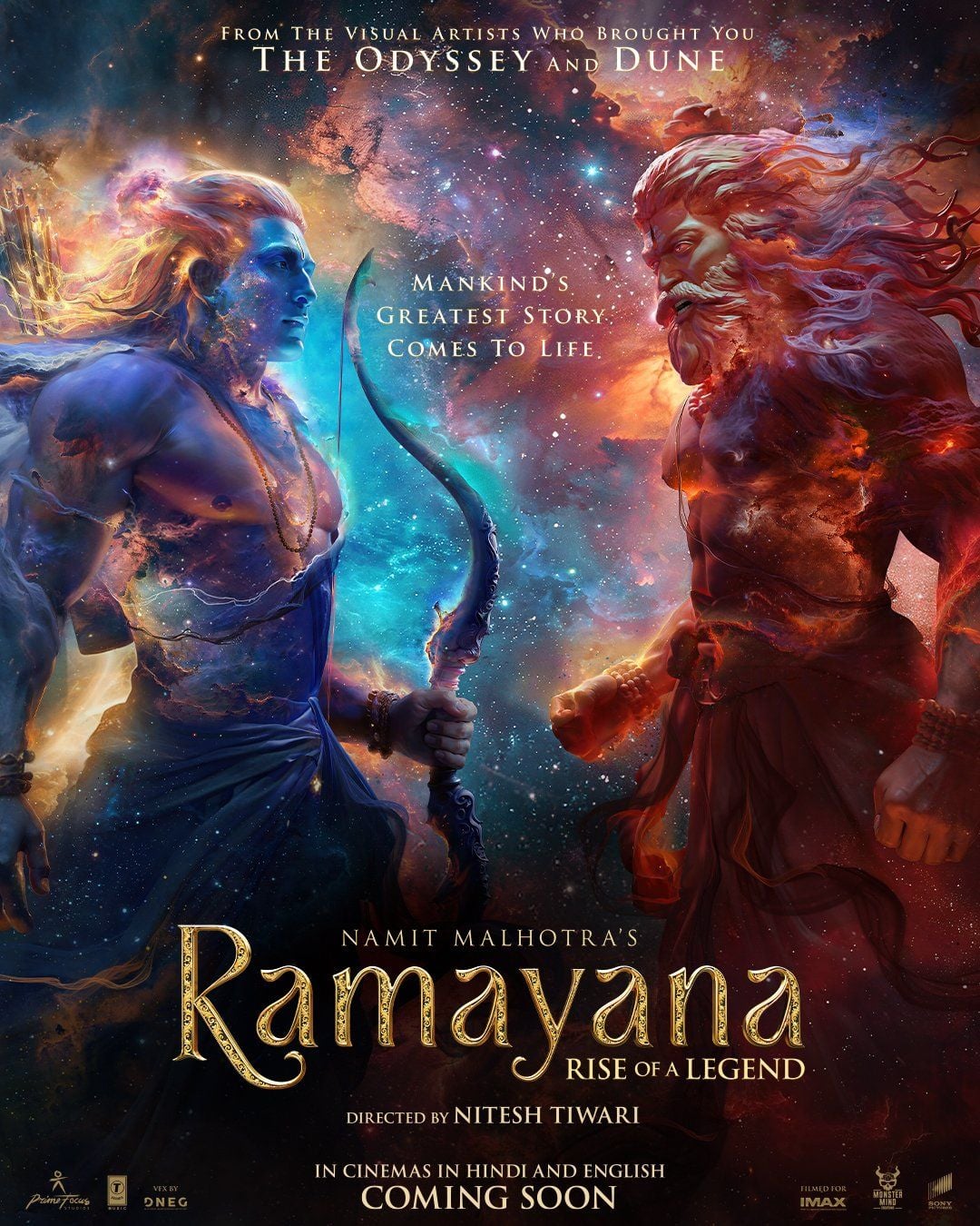 RAMAYANA:HINDI movie poster at Westgate Cinema