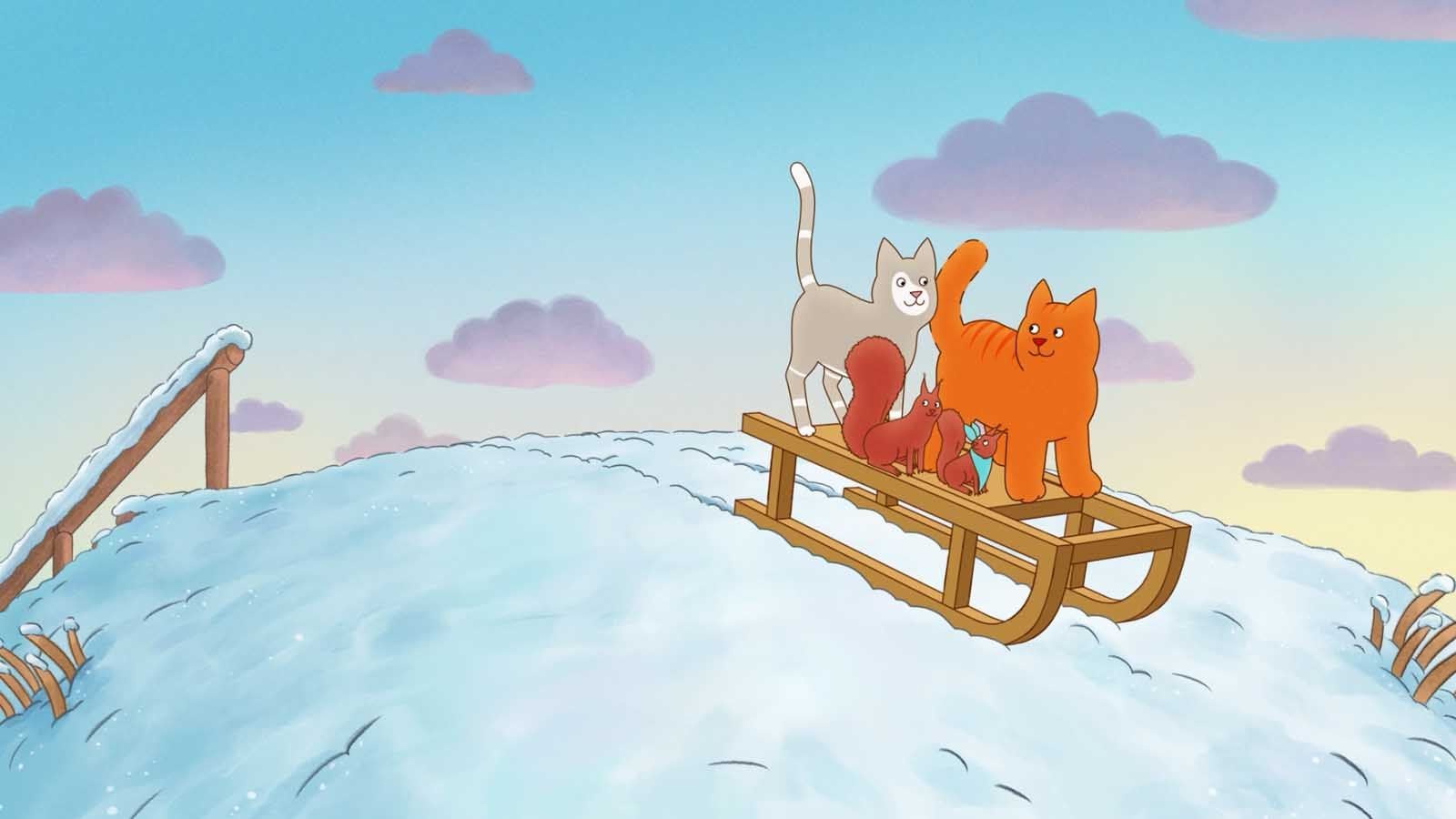 CGR LE PARIS - MONTAUBAN / Ciné-atelier et goûter - LE MERVEILLEUX HIVER DE TOM LE CHAT
