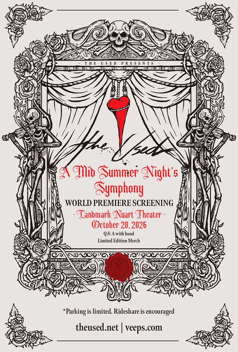 The Used: A Midsummer Night's Symphony poster