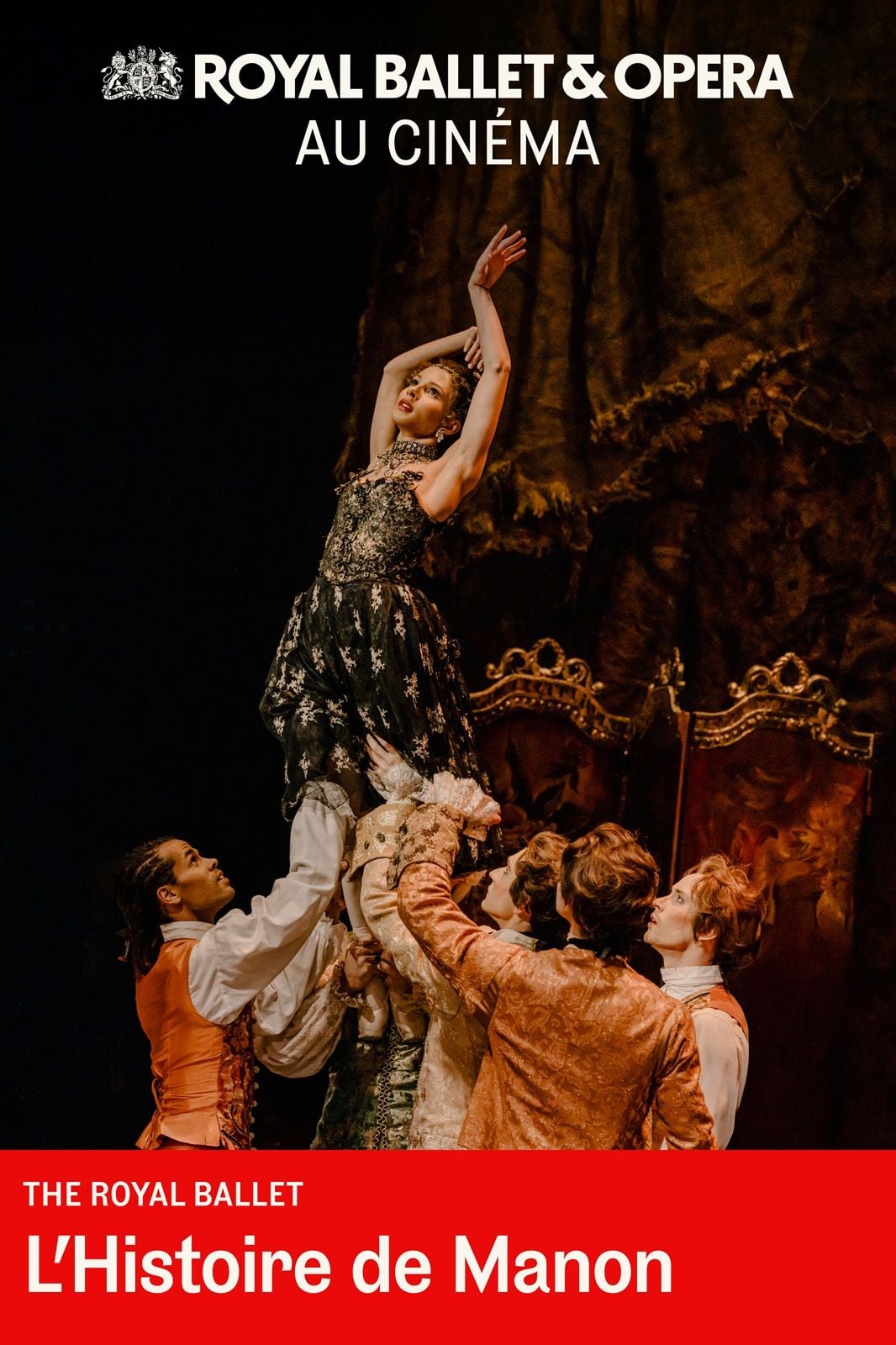 Affiche de L’Histoire de Manon (The Royal Ballet)