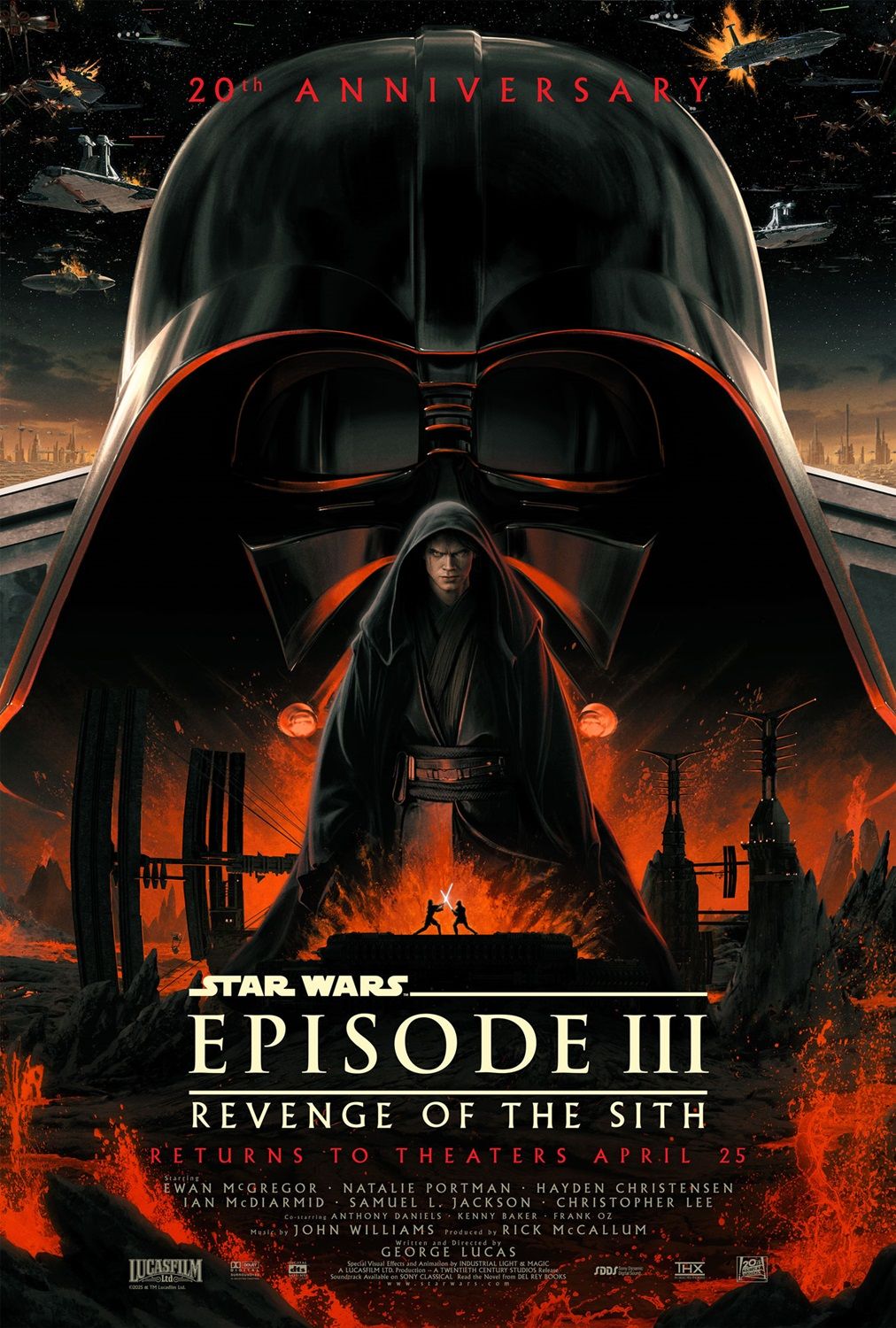 Ressortie Anniversaire : STAR WARS EPISODE III - LA REVANCHE DES SITHS