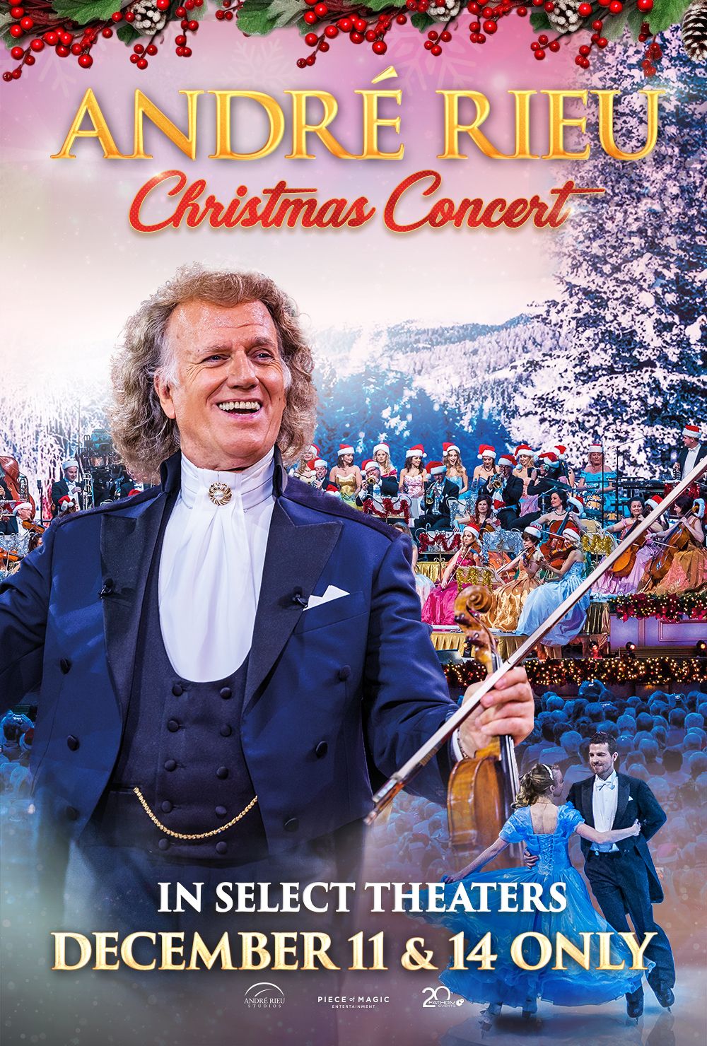 André Rieu’s Christmas Concert Showtimes & Tickets - Movies of Delray ...