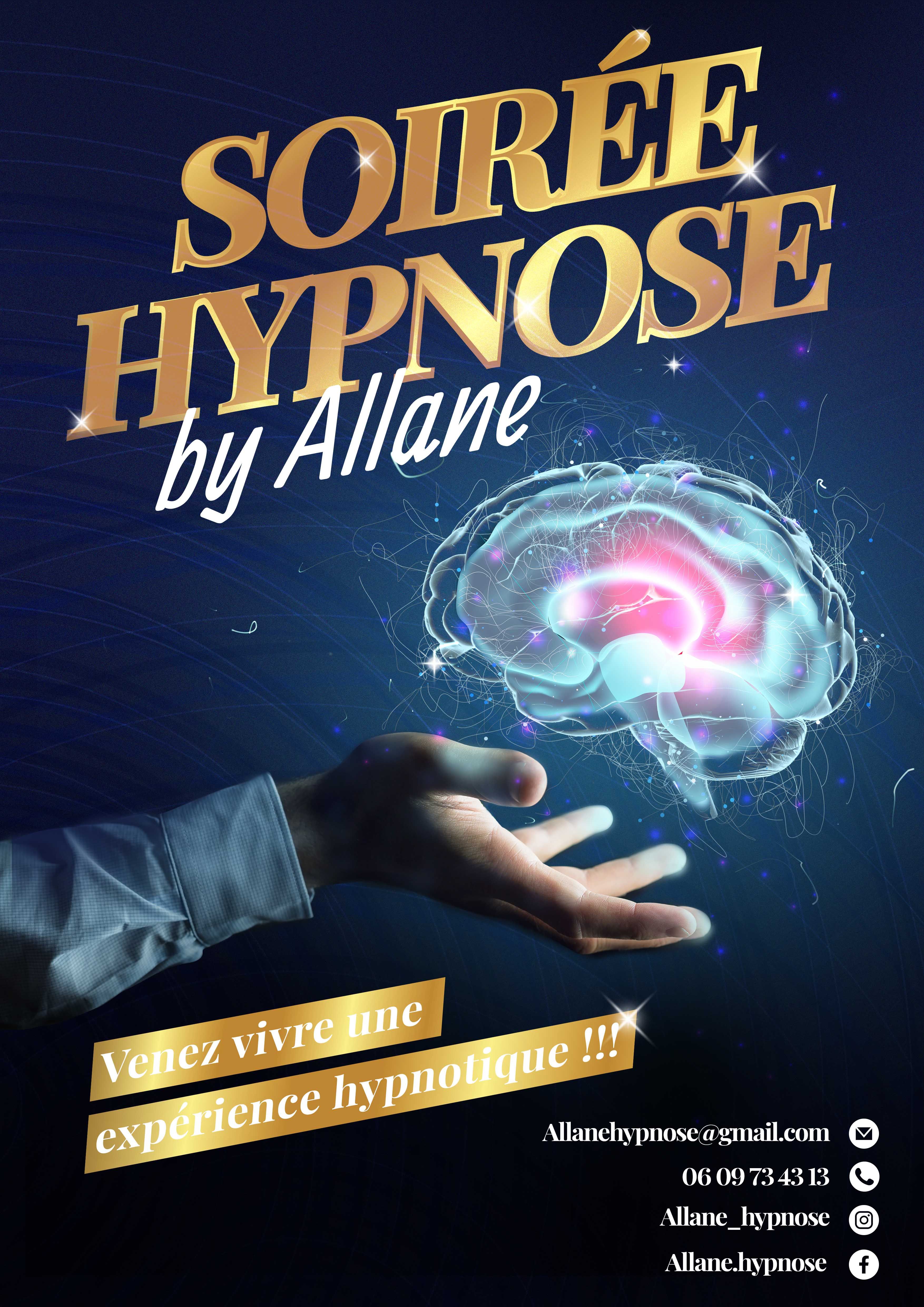 Affiche de Spectacle Mentalisme et Hypnose