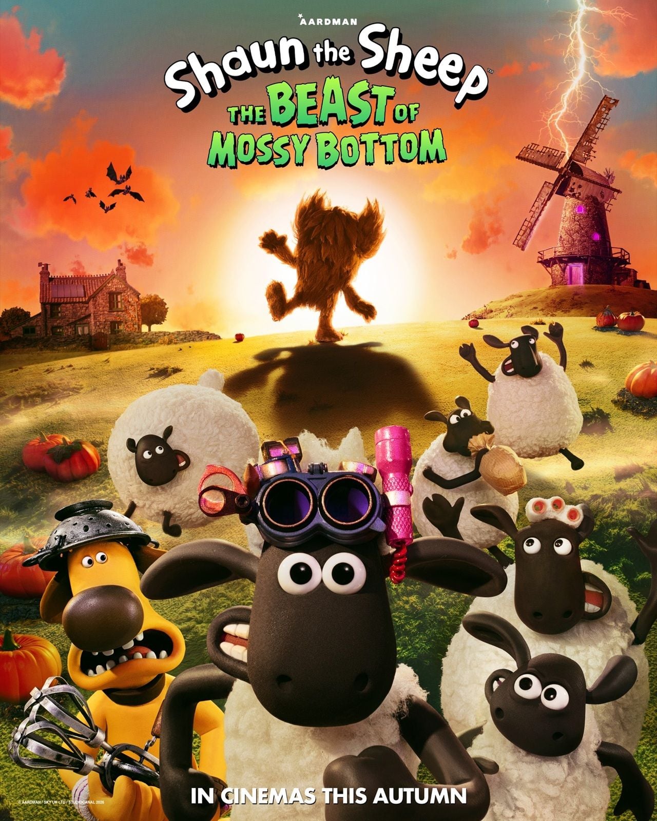 Shaun The Sheep: The Beast Of Mossy Bottom poster