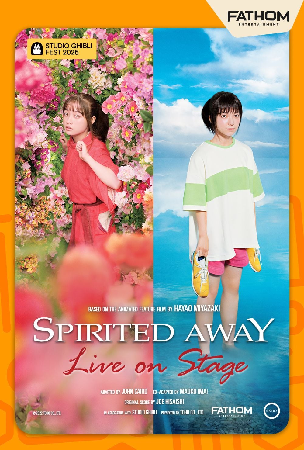 Spirited Away: Live on Stage – Kanna Hashimoto – Studio Ghibli Fest 2026 poster