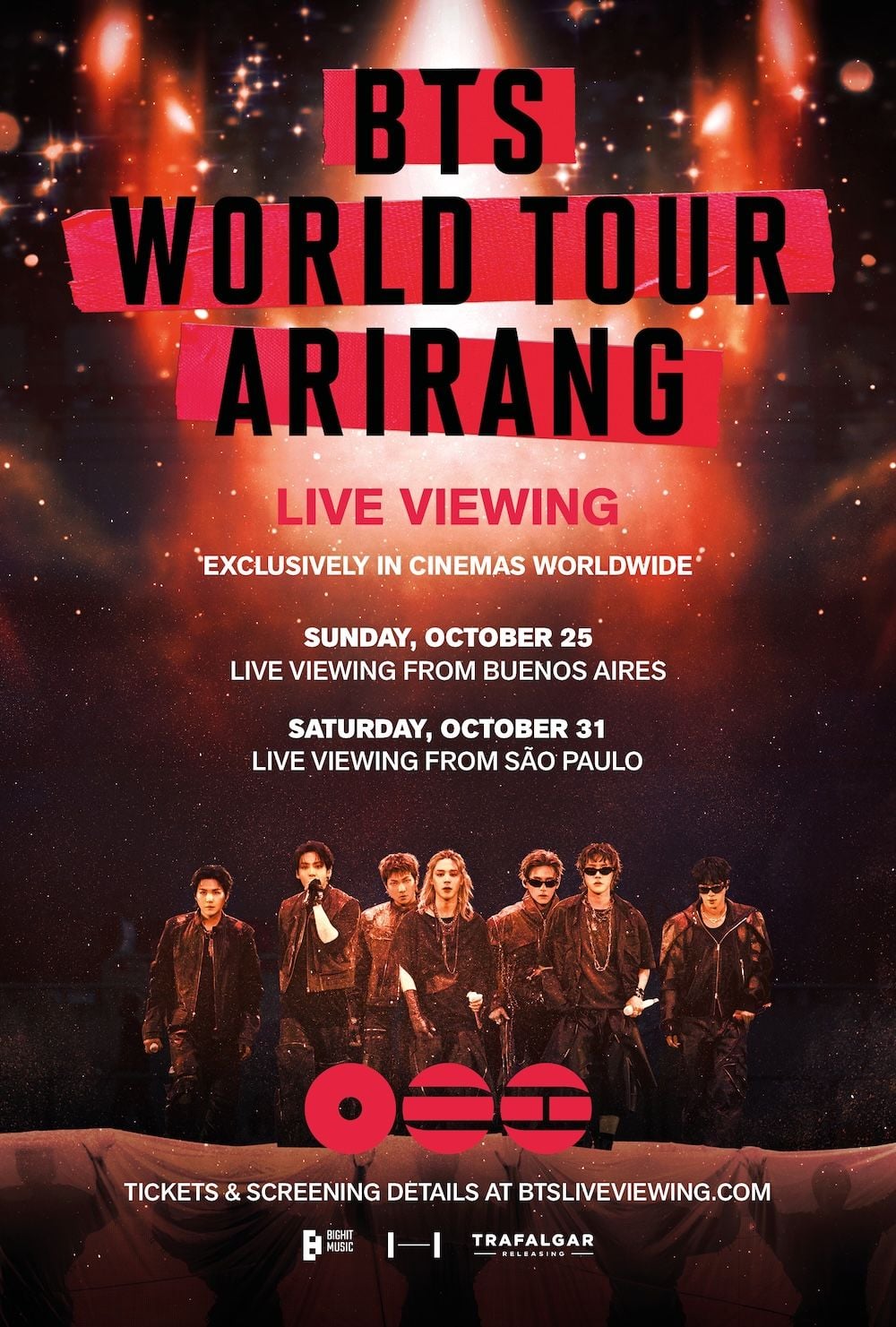 K-POP・アジア BTS SAO PAULO Livedvd BTS WORLD TOUR 'ARIRANG' IN SÃO PAULO: LIVE VIEWING Showtimes