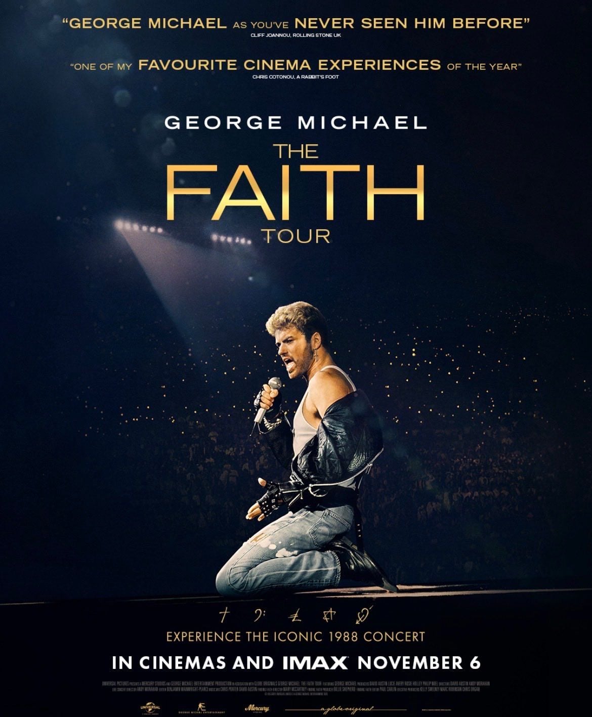 George Michael: The Faith Tour poster