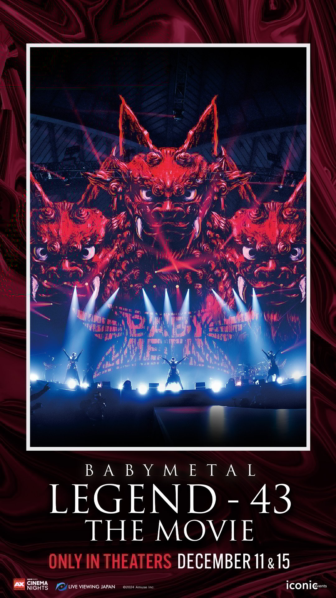 AXCN BABYMETAL Legend—43 The Movie Showtimes & Tickets MJR Theatres
