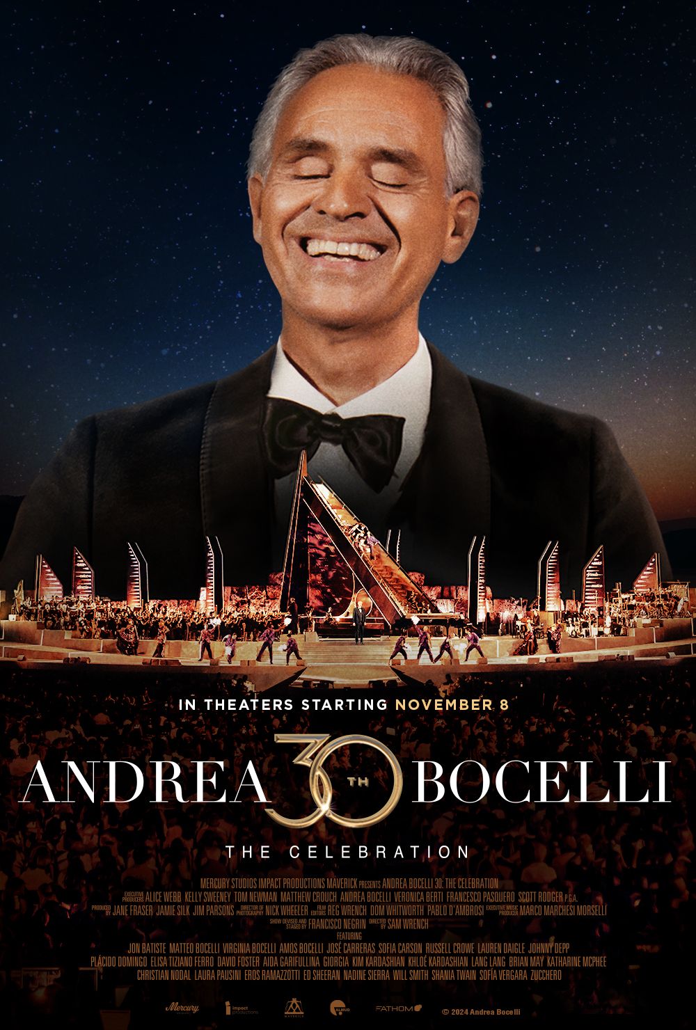 Andrea Bocelli 30 The Celebration Showtimes & Tickets Abingdon Cinemall