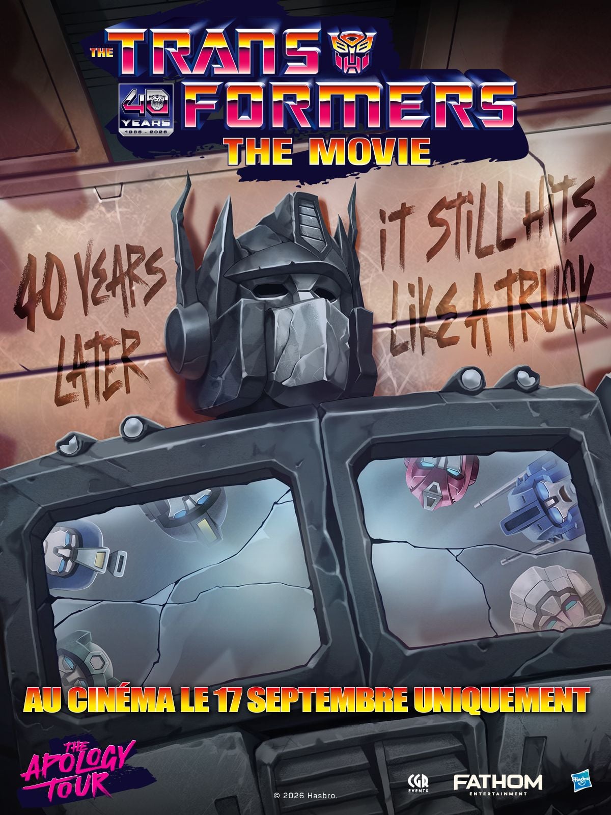 The Transformers: The Movie 40th Anniversary