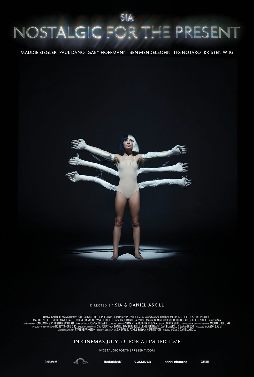 Sia: Nostalgic For The Present Showtimes & Tickets — Showcase