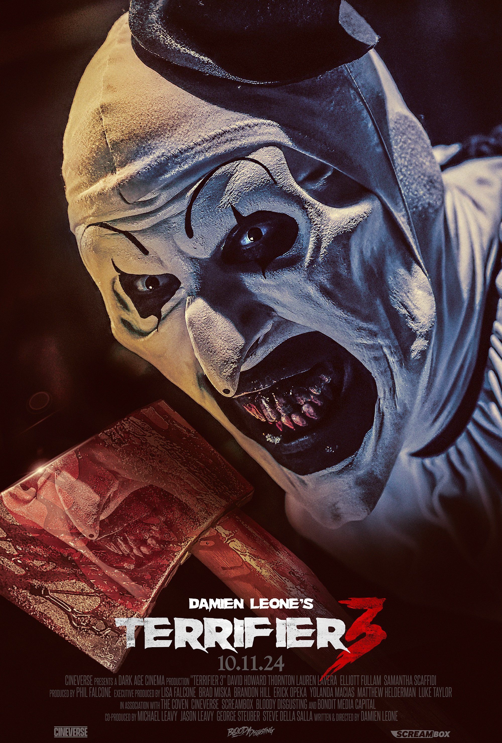 Terrifier 3 Showtimes & Tickets Vernal Cinemas