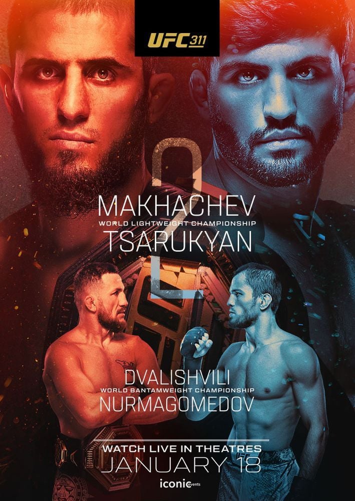 UFC 311: Makhachev vs. Tsarukyan 2