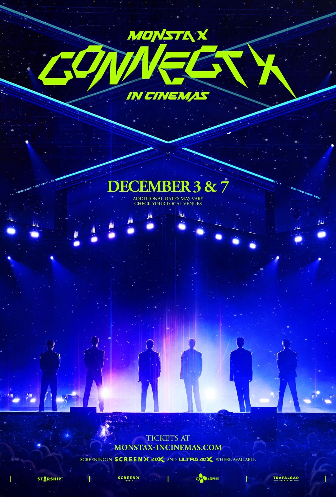 MONSTA X : CONNECT X IN CINEMAS Showtimes & Tickets — B & B Theatres