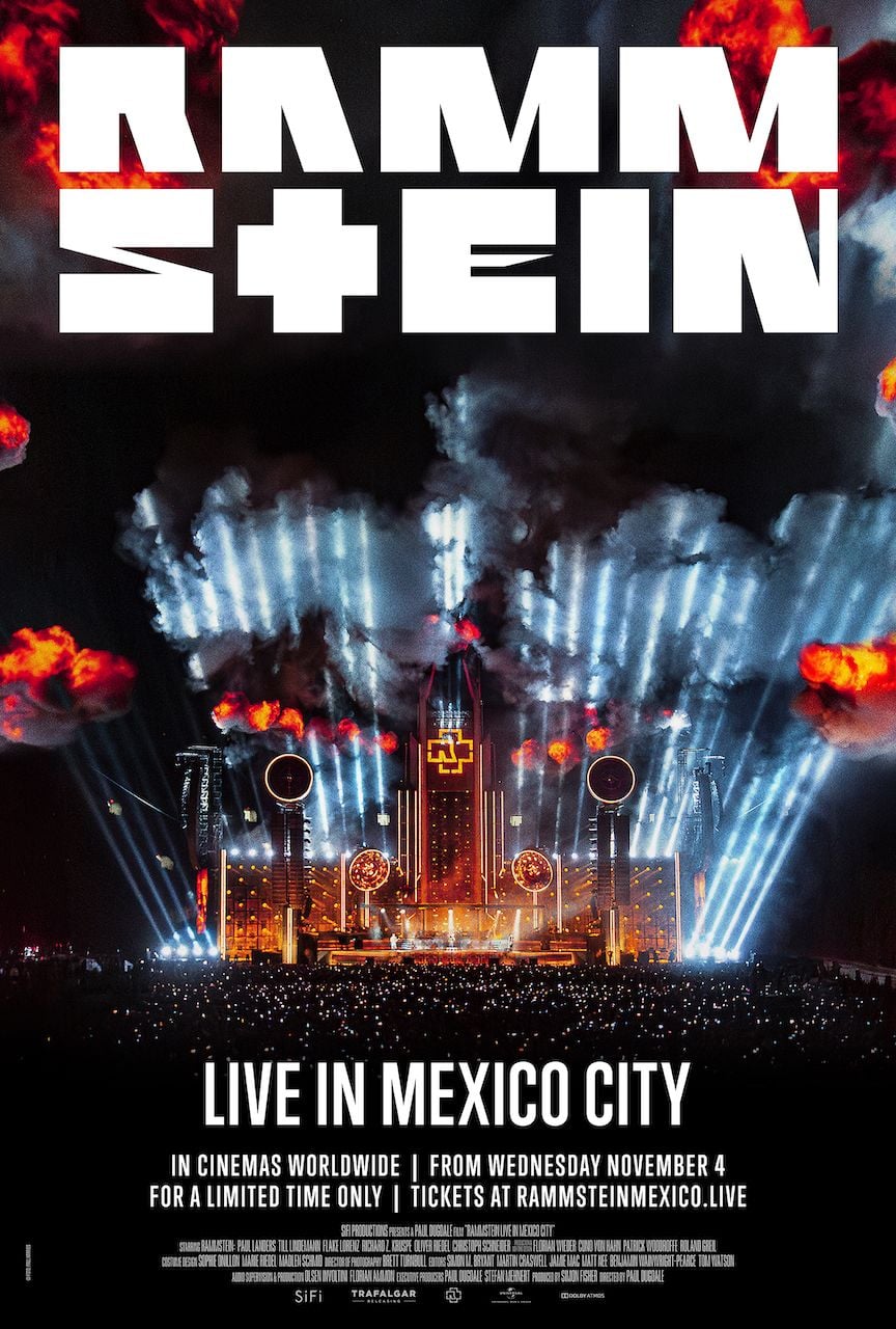 Rammstein - Live in Mexico City poster