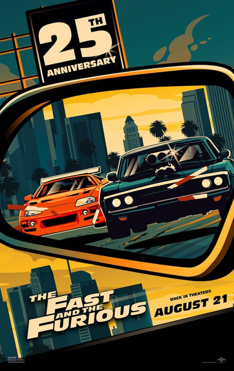 Ressortie exceptionnelle : 25ème anniversaire de "FAST & FURIOUS 1"