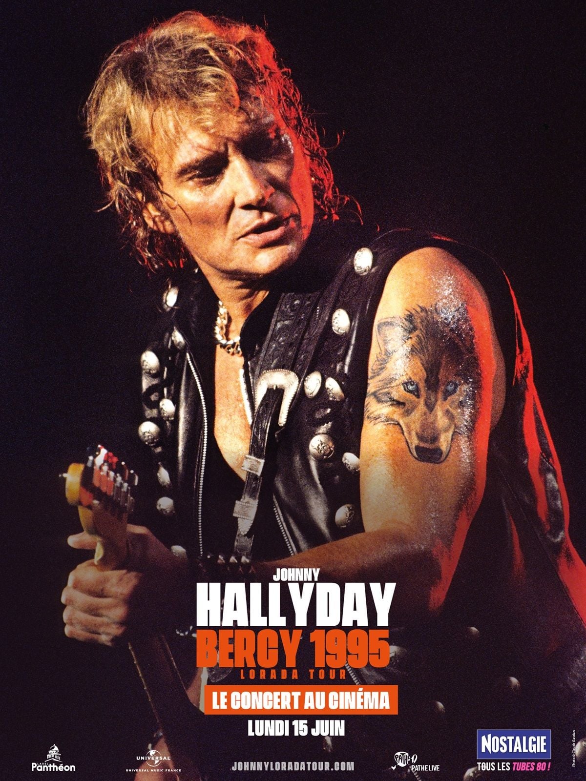 JOHNNY HALLYDAY, LORADA TOUR - BERCY 1995