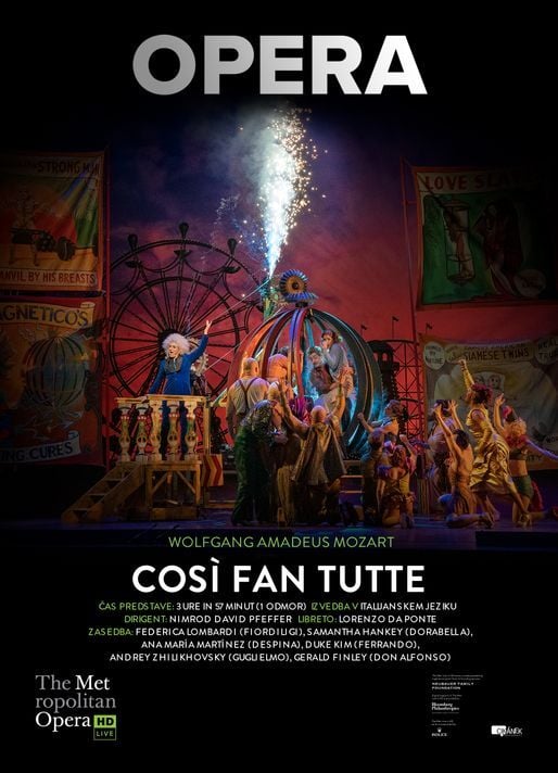 Met Opera 2026-27: Così fan tutte