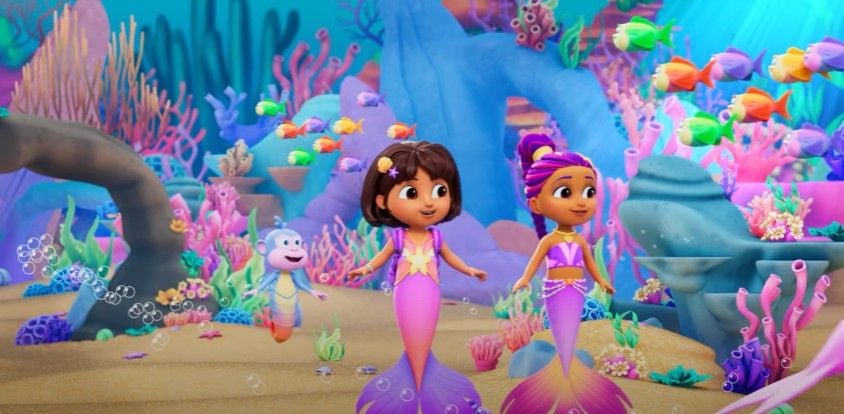 Dora au royaume magique des sirènes