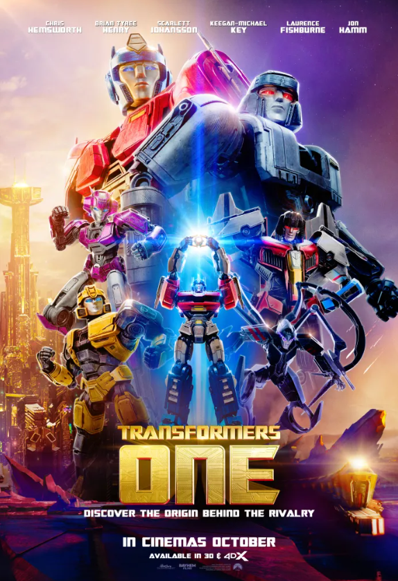 Transformers One Showtimes & Tickets Showcase Cinemas UK