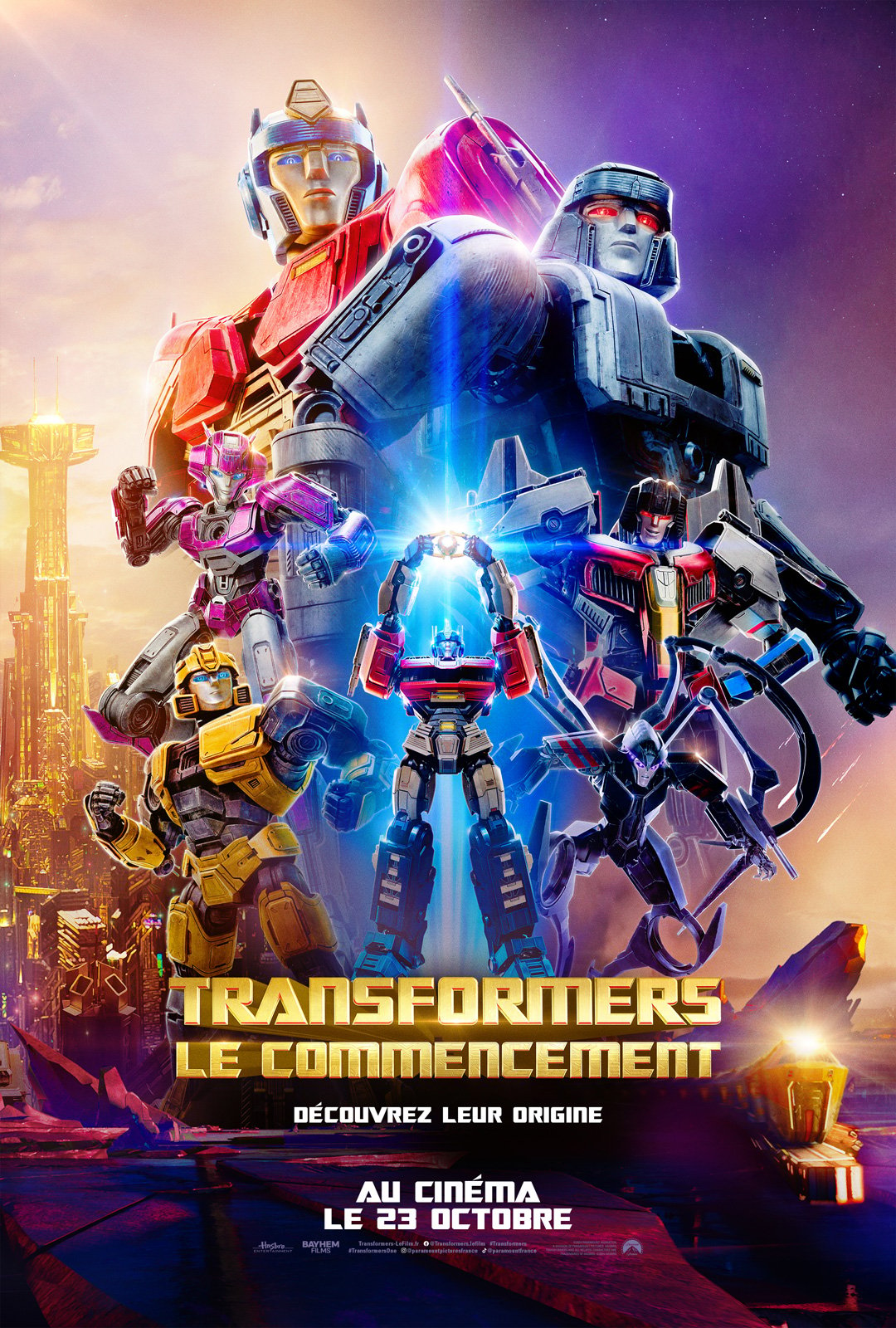 TRANSFORMERS: Le commencement