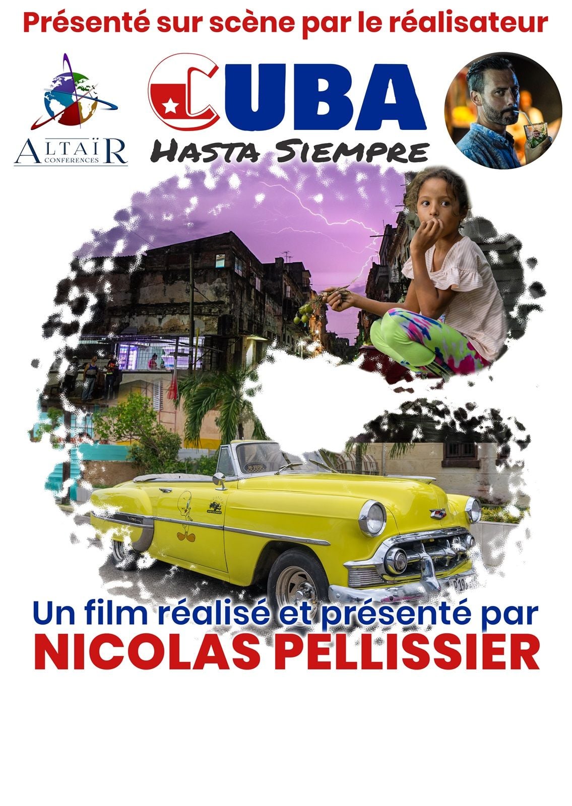 Affiche de ALTAÏR conférences - Cuba Hasta Siempre