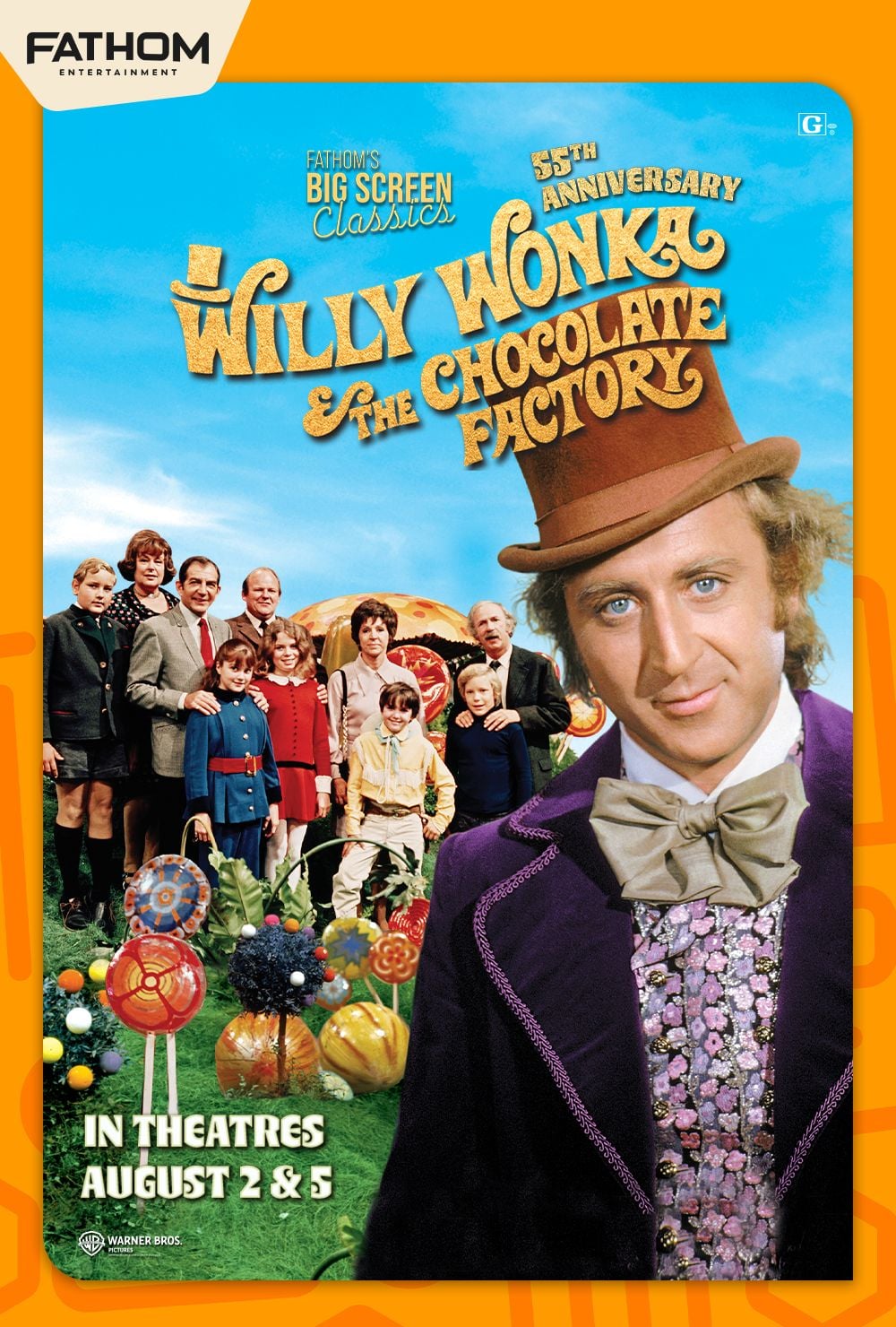 Willy Wonka & The Chocolate Factory (55th Anniversary) Showtimes ...
