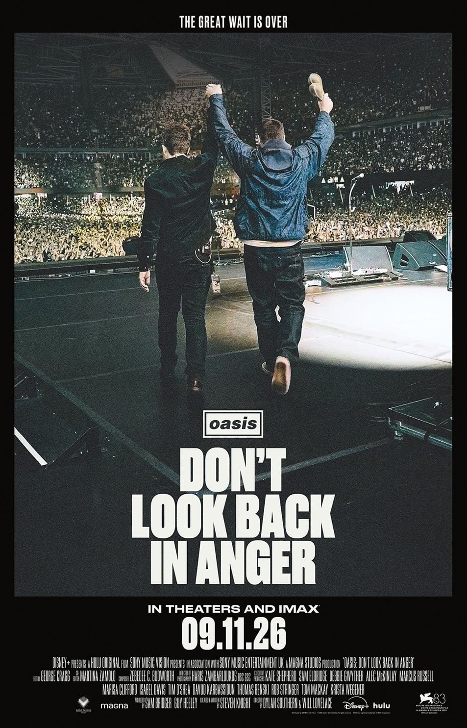 Oasis: Don't Look Back In Anger Early Access poster