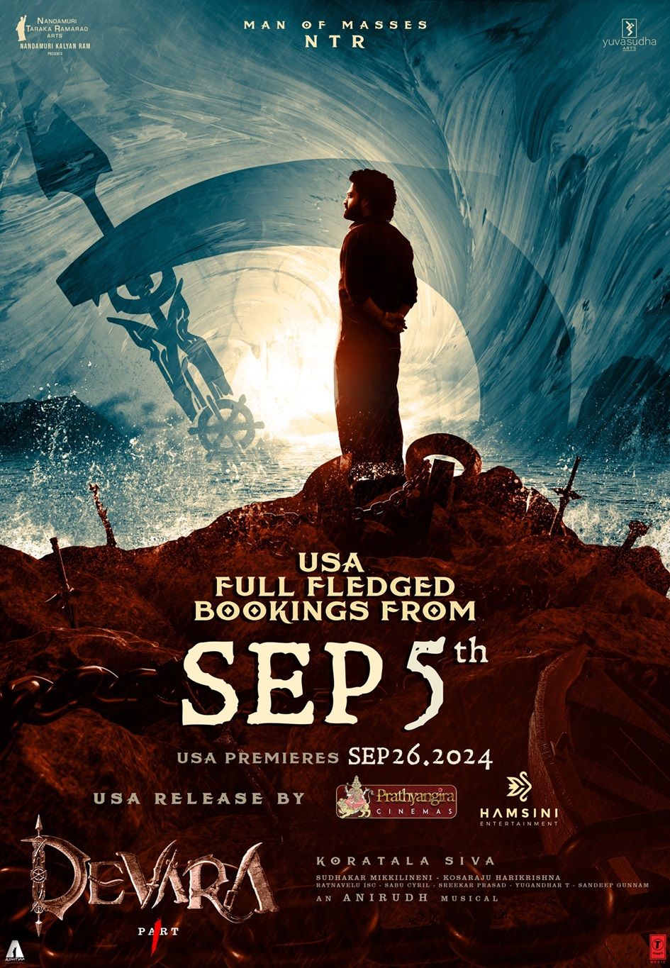 Devara Part 1 Showtimes & Tickets - Mariemont Theatre