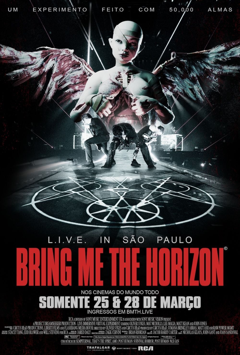 Informações e sessões para Bring Me The Horizon - L.I.V.E. in São